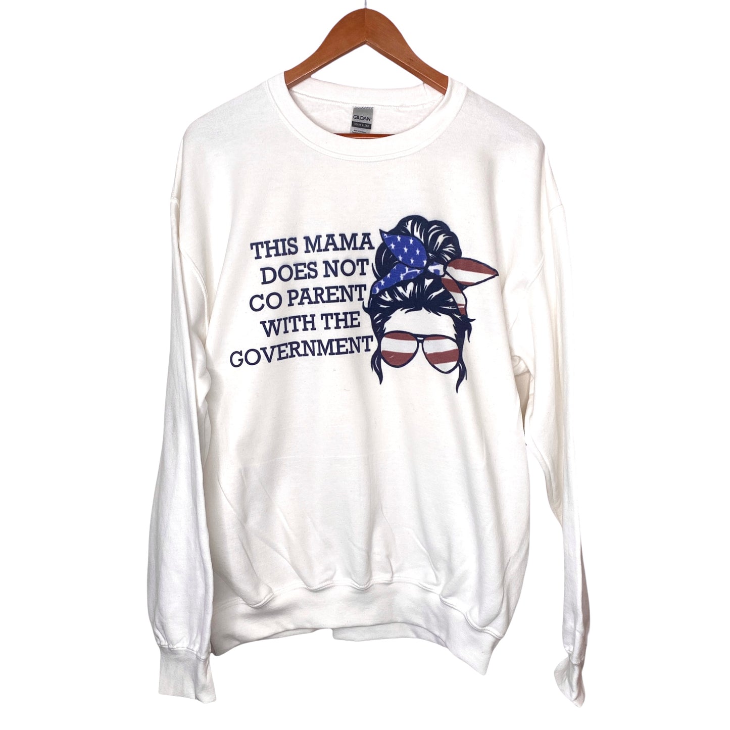 This mama does not co parent with the government sweatshirt or tee shirt