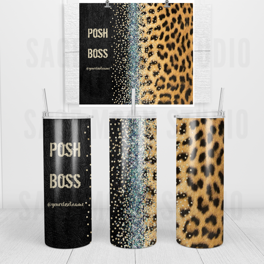 Posh Boss Personalized Tumbler 20oz