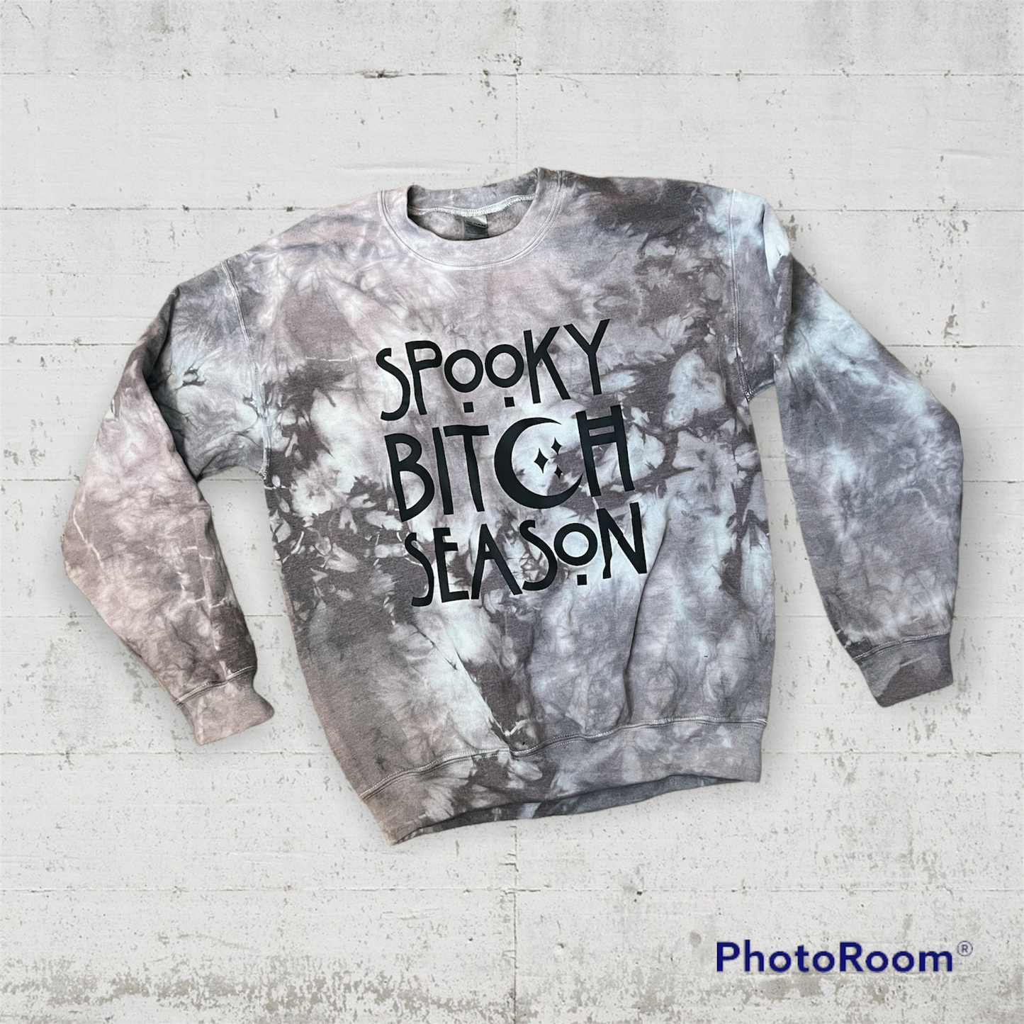 Spooky B!tch Season Tie Dye Sweatshirt