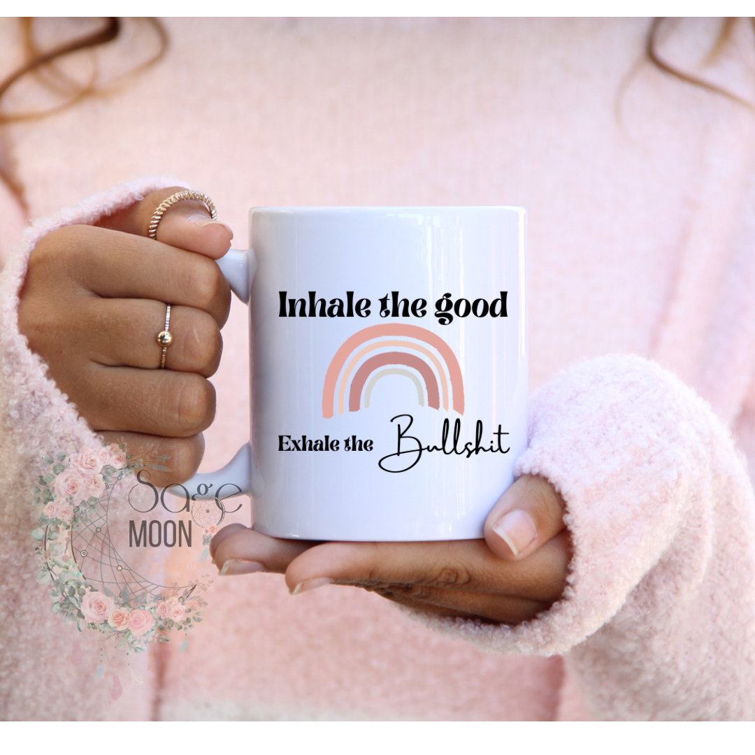 Inhale, Exhale Coffee Mug